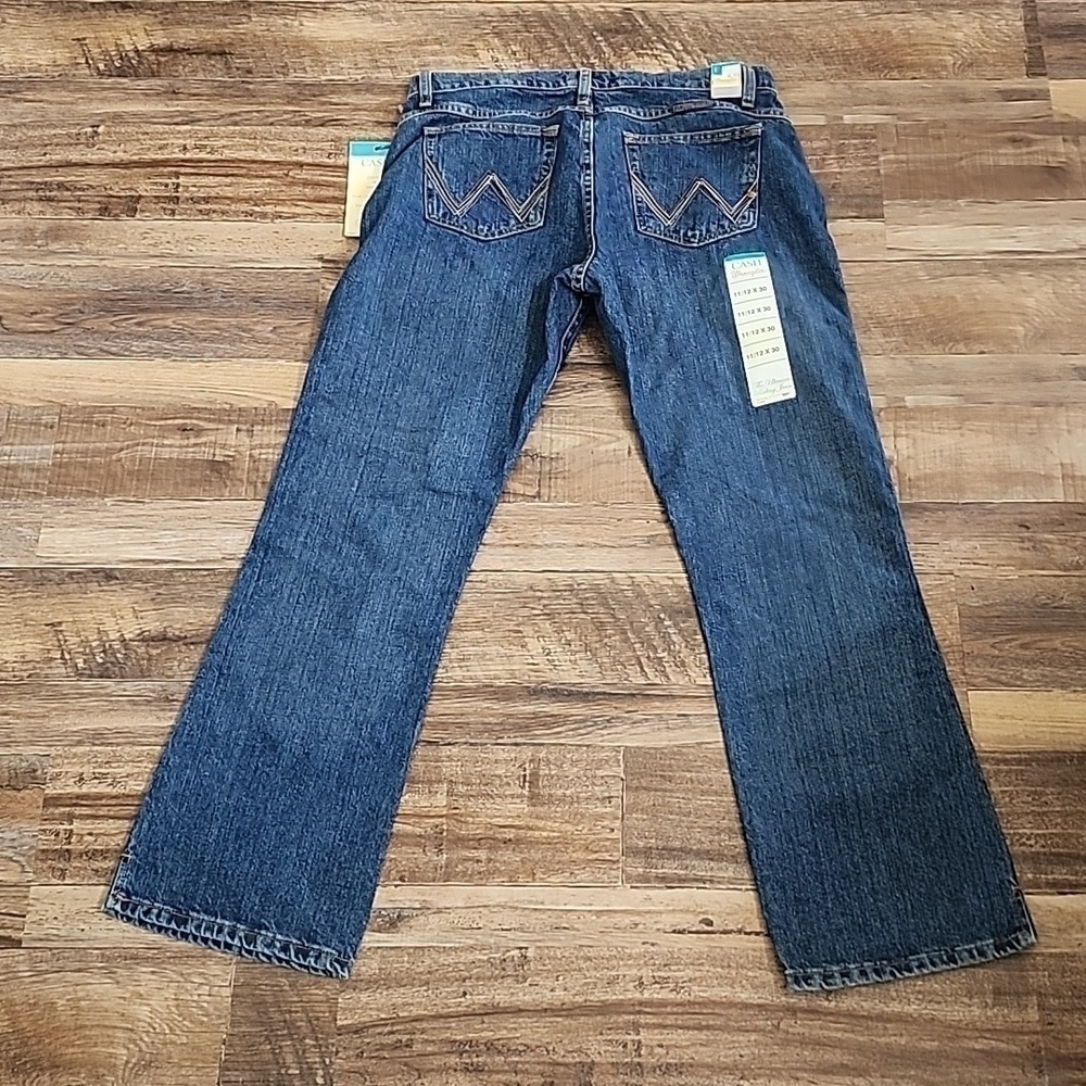 NWT Wrangler Cowgirl Cut Cash Jeans Sz 11/12 X 30 - Picture 4 of 7